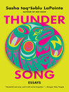 Cover image for Thunder Song